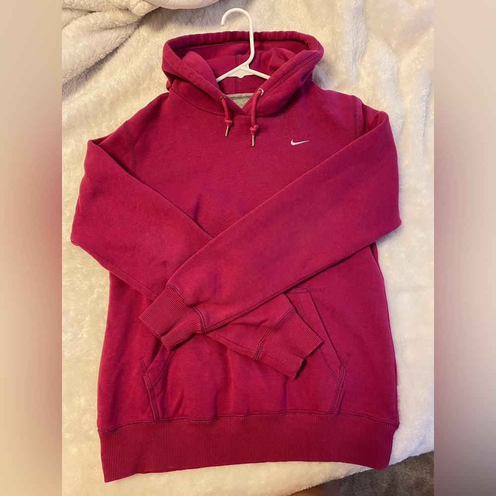 Nike pink hoodie